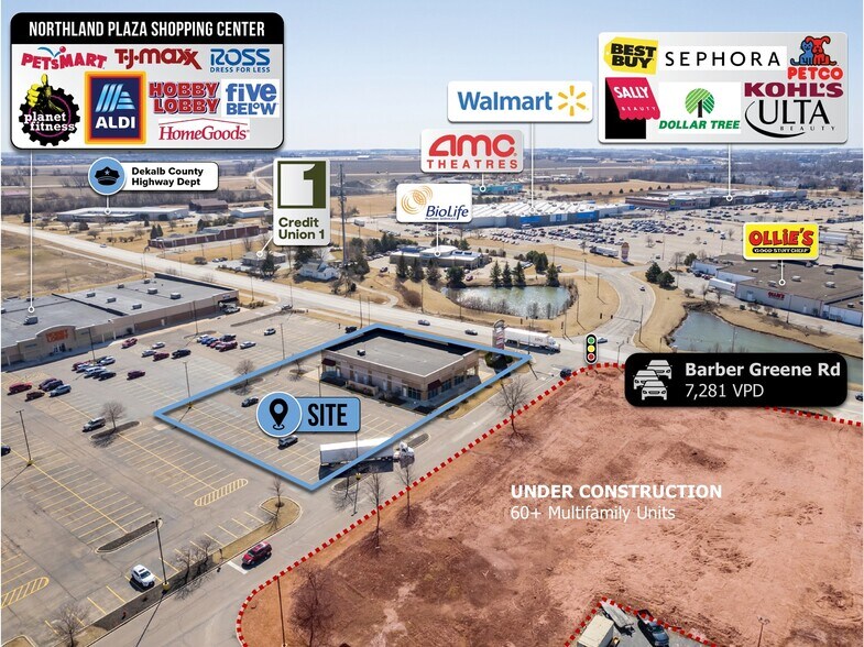 More Photos Of 2428-2430 Sycamore Rd, Dekalb Freestanding For Sale