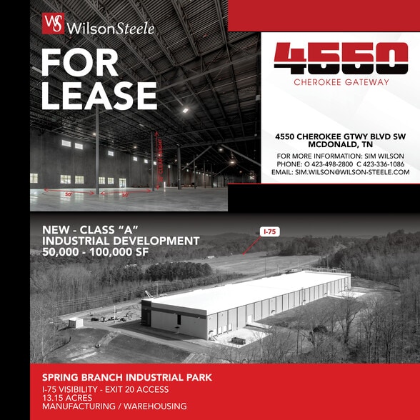 Primary Photo Of 4550 Cherokee Gateway Blvd, Mc Donald Industrial For Lease
