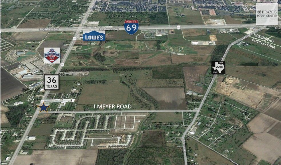 Primary Photo Of Highway 36 & J Meyer Rd, Rosenberg Land For Lease