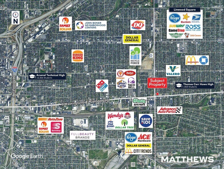 More Photos Of 3808 E Washington St, Indianapolis Drugstore For Sale