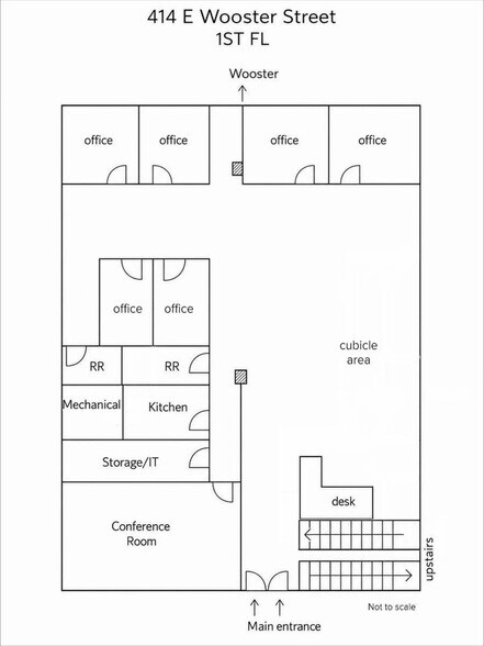More Photos Of 414 E Wooster St, Bowling Green Office For Lease