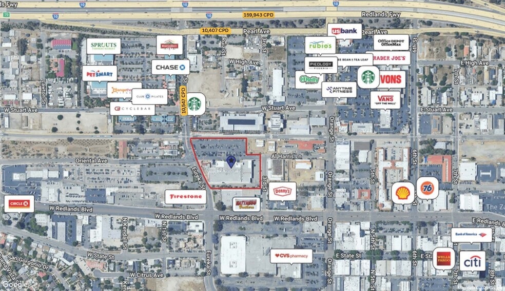 More Photos Of 336-340 N Eureka St, Redlands Movie Theatre For Lease