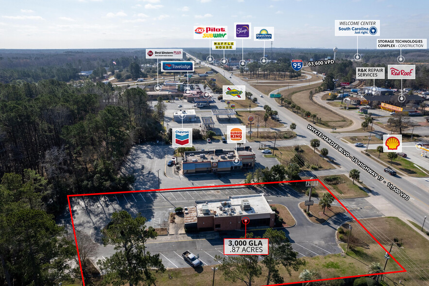 Primary Photo Of 18896 Whyte Hardee Blvd, Hardeeville Fast Food For Lease