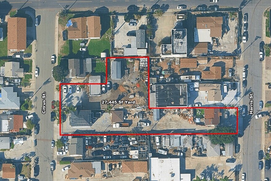 Primary Photo Of 3527-3559 Citrus St & Harris St, Lemon Grove Contractor Storage Yard For Lease