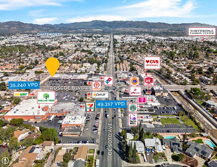 More Photos Of 20941-20947 Roscoe Blvd, Canoga Park General Retail For Lease