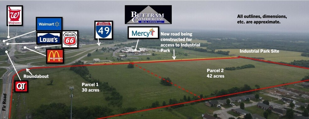More Photos Of SWC Fir Rd & I-49, Carthage Land For Sale