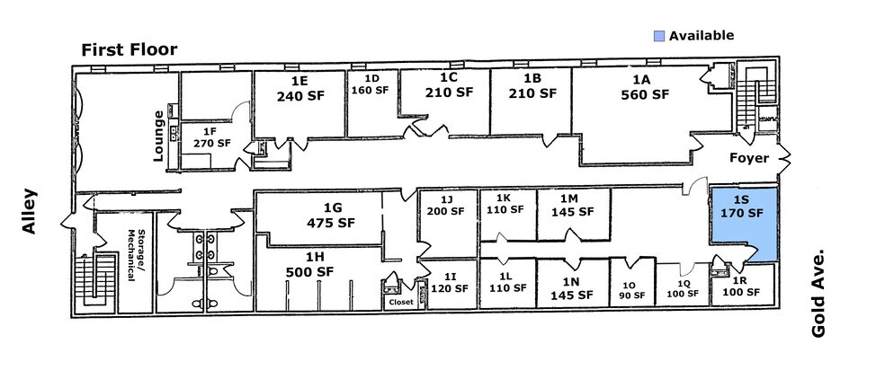 More Photos Of 609 Gold Ave SW, Albuquerque Office For Lease