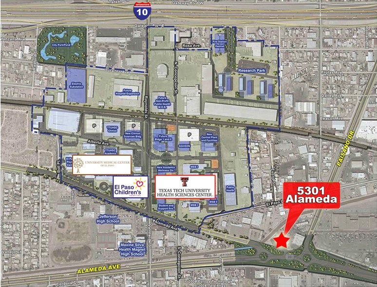 More Photos Of 5301 Alameda Ave, El Paso Medical For Lease