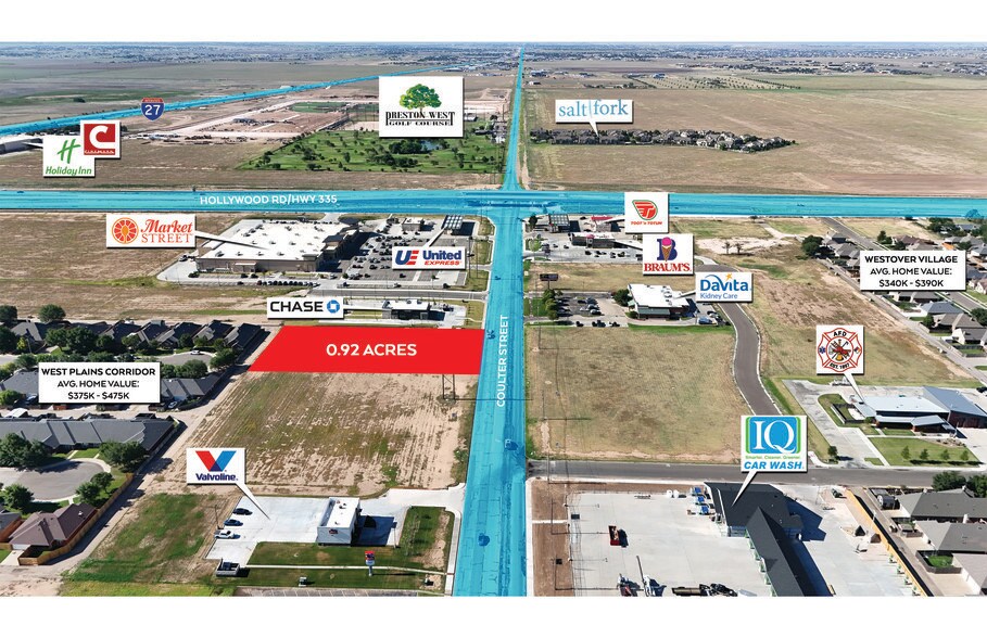 More Photos Of 8639 Coulter S st, Amarillo Land For Lease