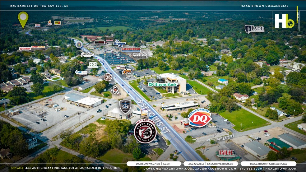 More Photos Of 1125 Barnett Dr, Batesville Land For Sale