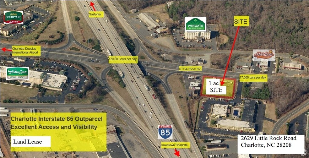 More Photos Of 2629 Little Rock Rd, Charlotte Land For Lease