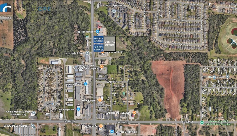 More Photos Of 2500 S Douglas Blvd, Midwest City Land For Sale