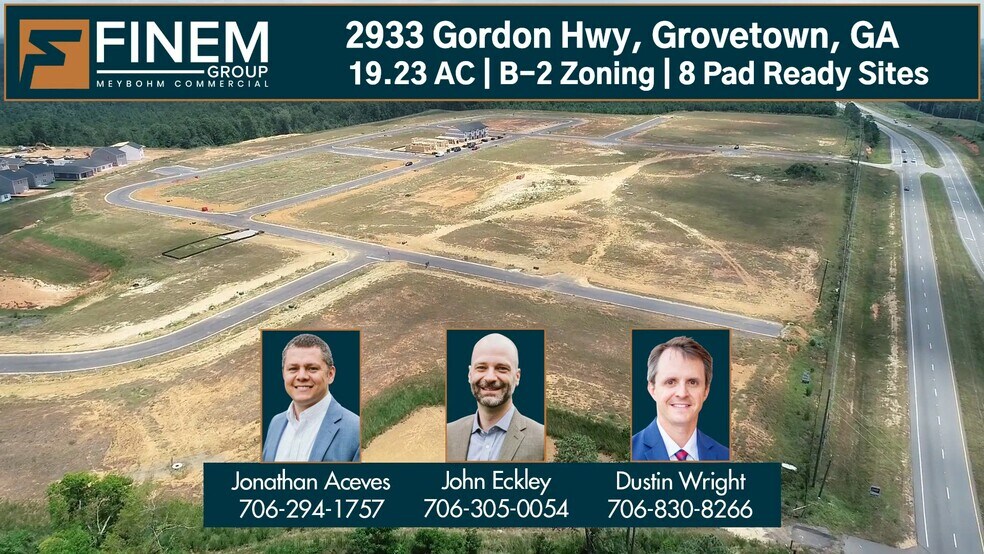 Primary Photo Of 2933 Gordon Highway, Grovetown Land For Lease