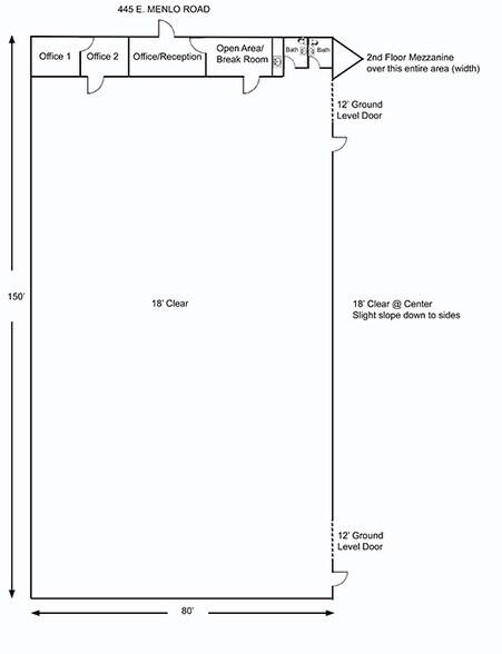 More Photos Of 445 E Menlo Ave, Hemet Warehouse For Lease