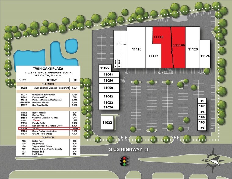 More Photos Of 11022-11130 S US Highway 41, Gibsonton Unknown For Lease