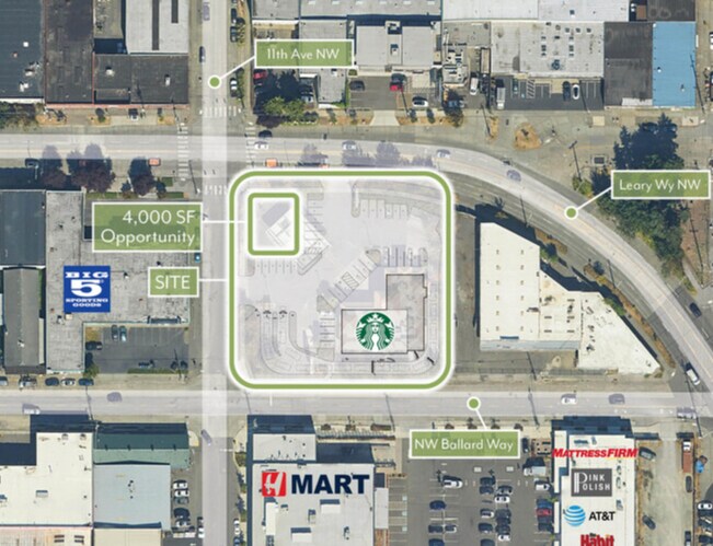 Primary Photo Of 999 Leary Way NW, Seattle Land For Lease