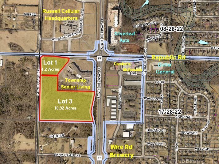 Primary Photo Of W Republic Rd @ State Hwy FF, Battlefield Land For Sale