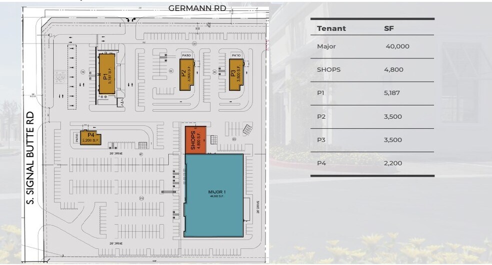 More Photos Of Signal Butte & Germann, Queen Creek General Retail For Lease