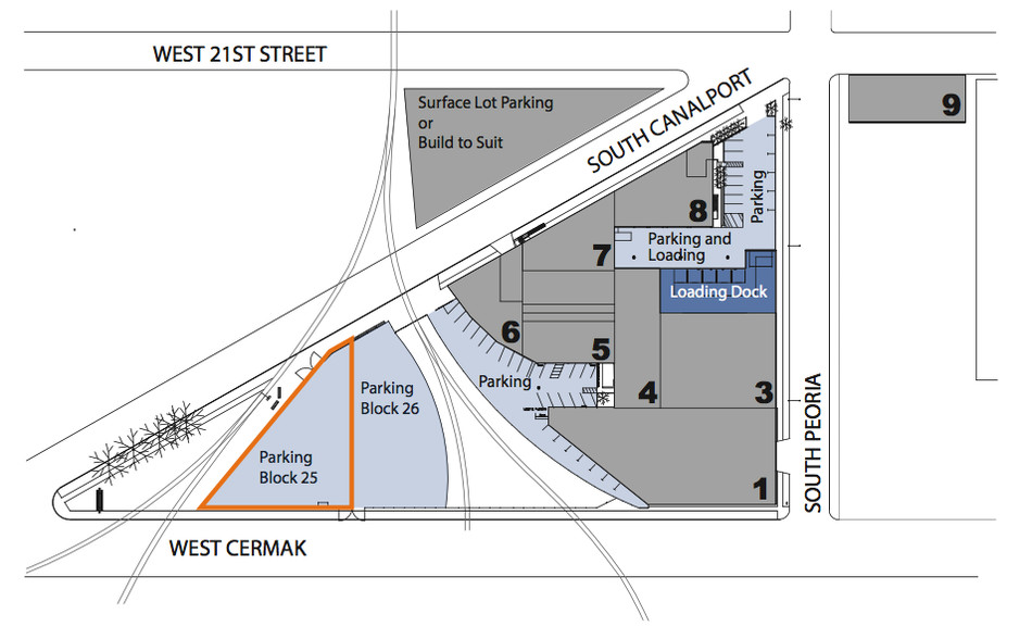 Primary Photo Of 950 W CERMAK Rd, Chicago Land For Lease