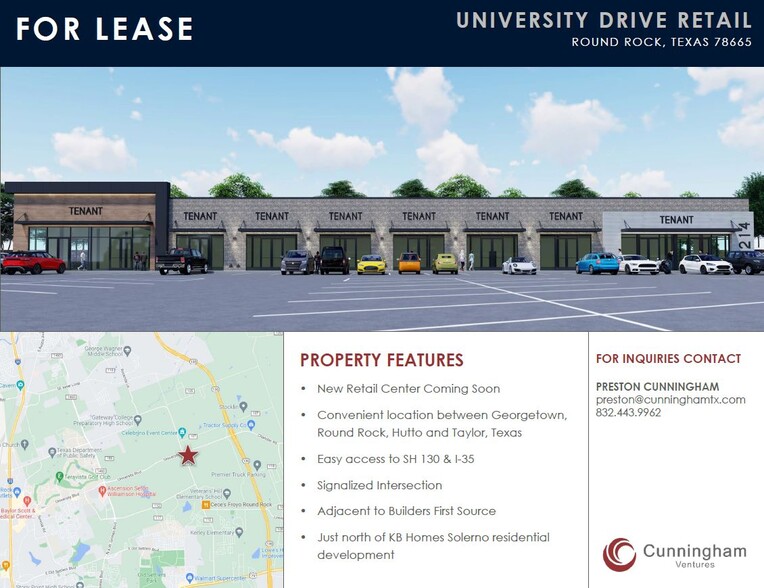 Primary Photo Of University Blvd & CR 110, Round Rock Freestanding For Lease