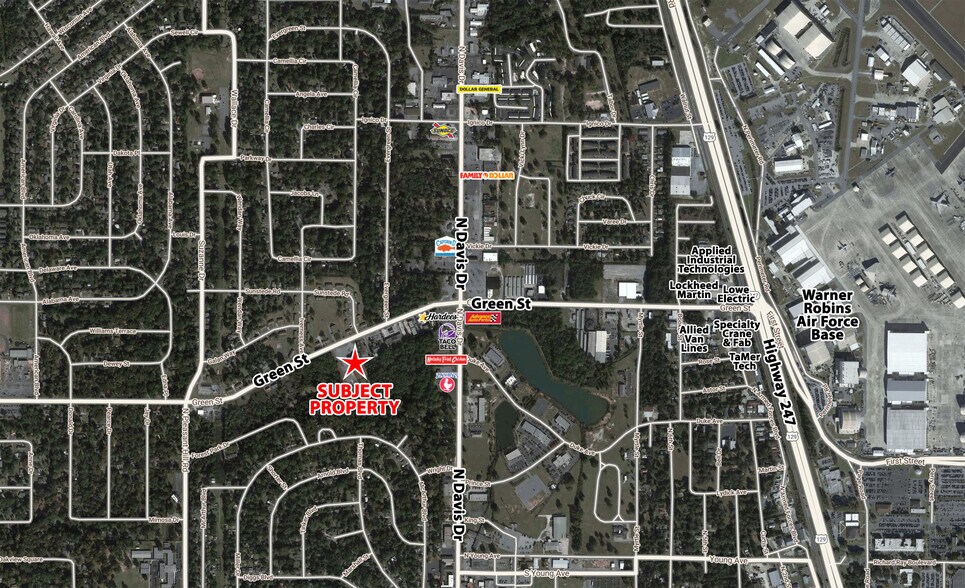 More Photos Of 305 Green St, Warner Robins Industrial For Sale