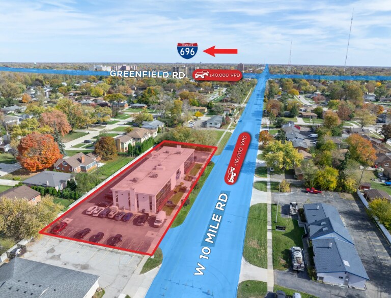 More Photos Of 17000 W Ten Mile Rd, Southfield Office For Sale