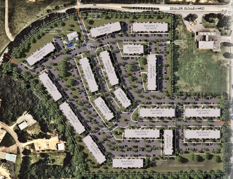 Primary Photo Of Zeigler Blvd @ Cody Rd, Mobile Land For Sale