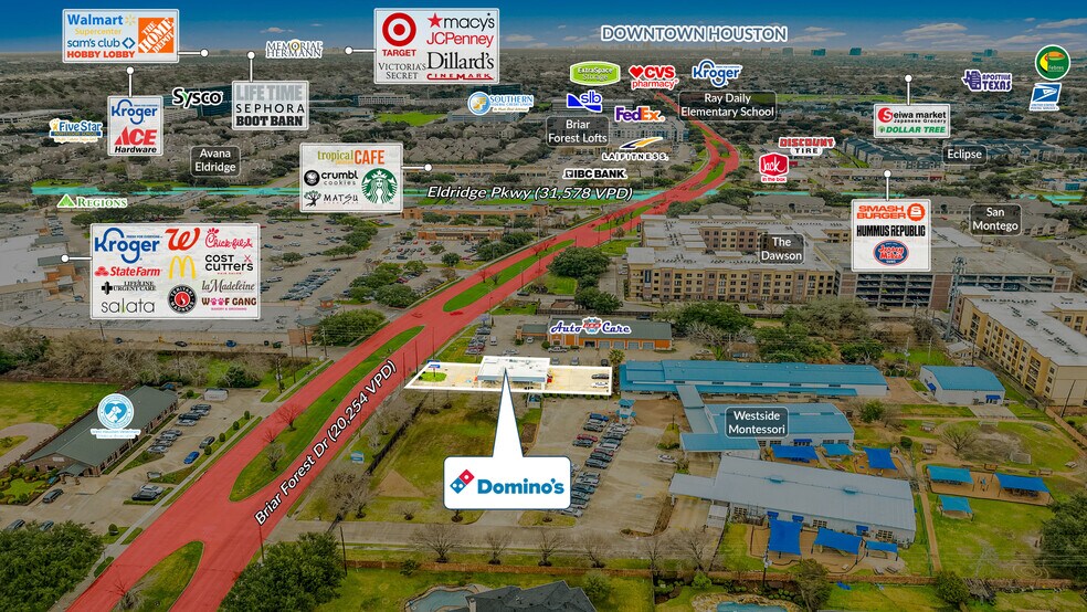 More Photos Of 13429 Briar Forest Dr, Houston Fast Food For Sale