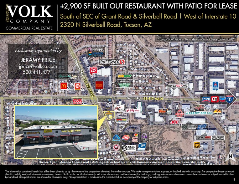 Primary Photo Of 2320 N Silverbell Rd, Tucson Restaurant For Sale