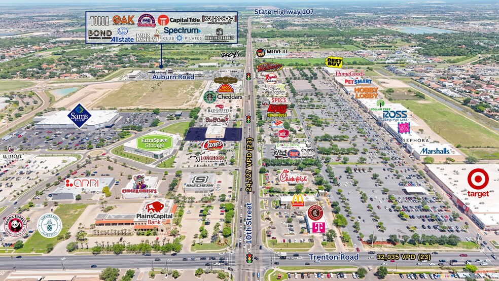 More Photos Of 7501 N 10th St, McAllen Storefront Retail Office For Lease