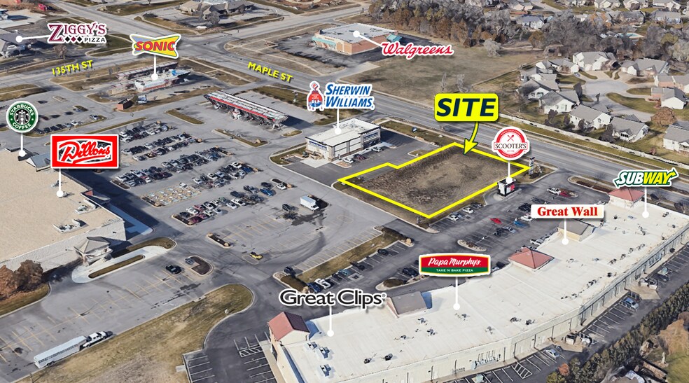 More Photos Of E of 135th & Maple, Wichita Land For Lease