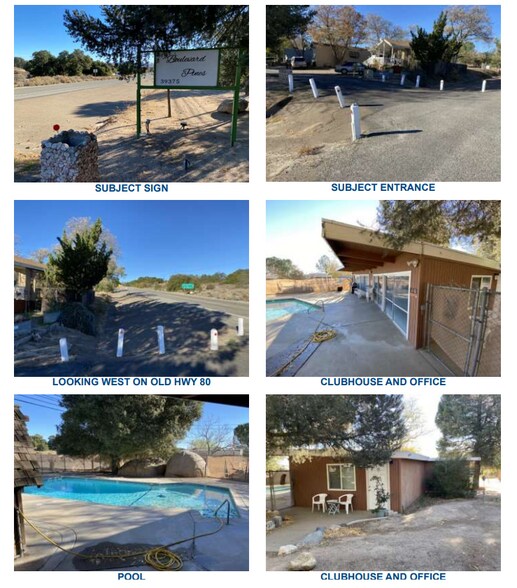 More Photos Of 39375-39377 Old Hwy 80, Boulevard Manufactured Housing Mobile Home Park For Sale