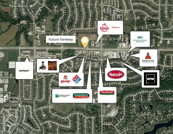 More Photos Of 15801 Hickman Rd, Clive Land For Lease