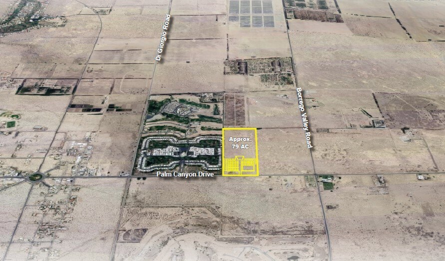Primary Photo Of 1000 Palm Canyon Dr, Borrego Springs Land For Sale