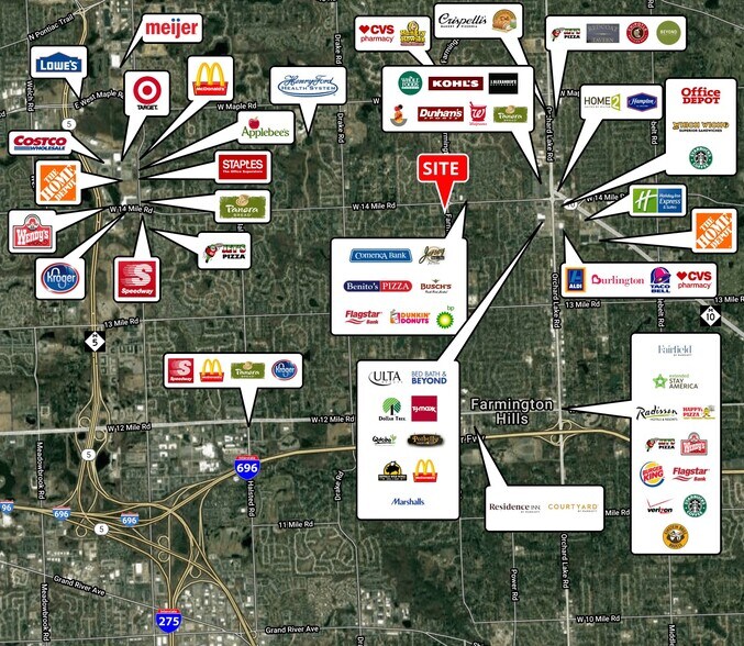 More Photos Of 33481 W 14 Mile Rd, Farmington Hills Office For Sale
