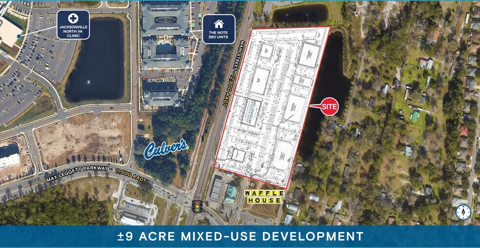 Primary Photo Of 14043 N Main St, Jacksonville Land For Sale