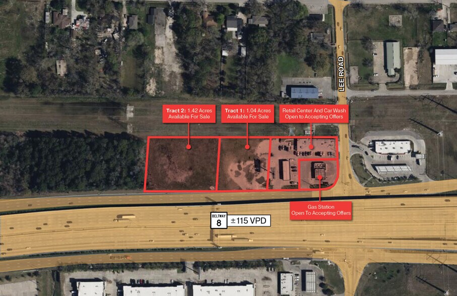 Primary Photo Of NWC of Beltway 8 & Lee Rd, Houston Land For Sale