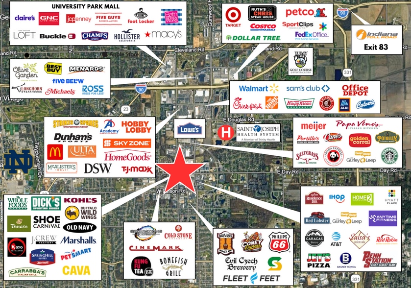 More Photos Of 4110-4150 Grape Rd, Mishawaka Storefront For Lease
