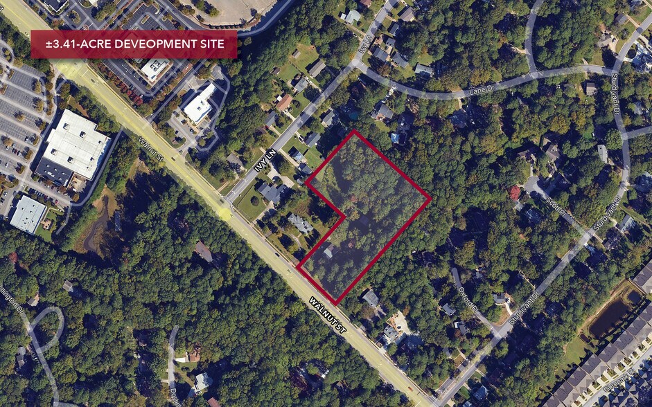 Primary Photo Of 1215 Walnut St, Cary Land For Sale