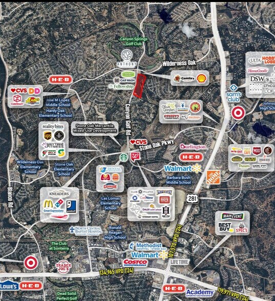 Primary Photo Of Canyon Golf Rd, San Antonio Land For Sale