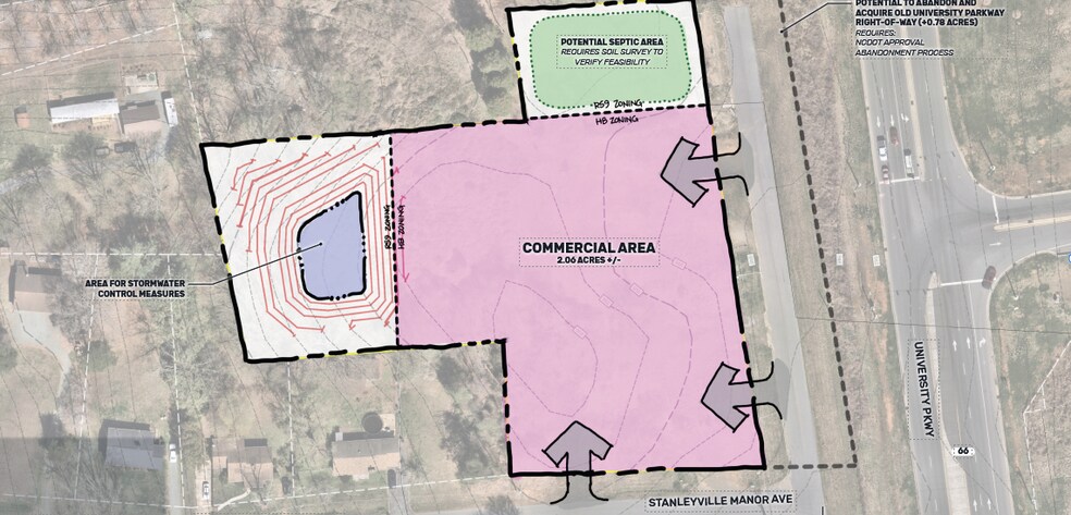 Primary Photo Of 6444 University Pkwy, Winston-Salem Land For Lease