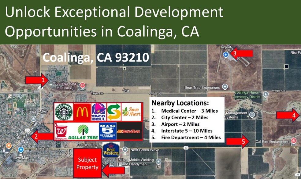 More Photos Of 00 W. Jayne Avenue Ave, Coalinga Land For Sale