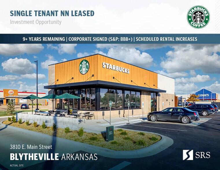 Primary Photo Of 3810 E Main St, Blytheville Fast Food For Sale