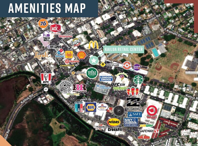 More Photos Of 656 Kailua Rd, Kailua General Retail For Lease