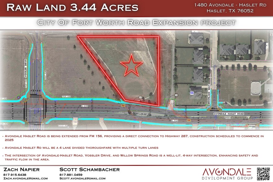 More Photos Of 1480 Avondale-Haslet rd, Haslet Land For Sale