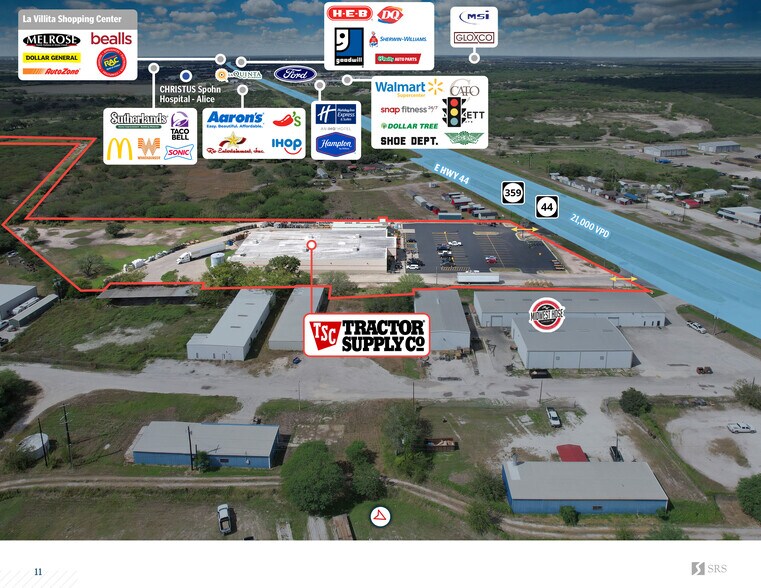 More Photos Of 3736 E Highway 44, Alice General Retail For Sale