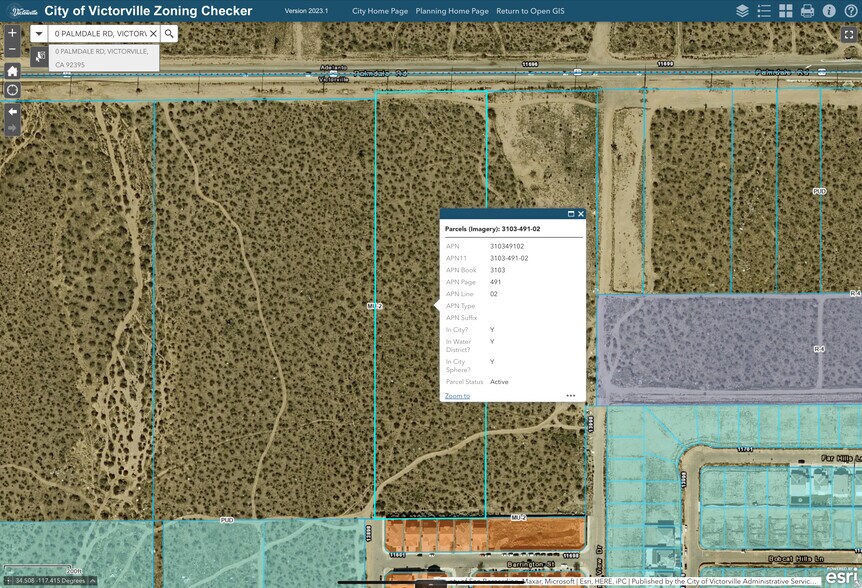 More Photos Of 11695 Palmdale Rd, Adelanto Land For Sale