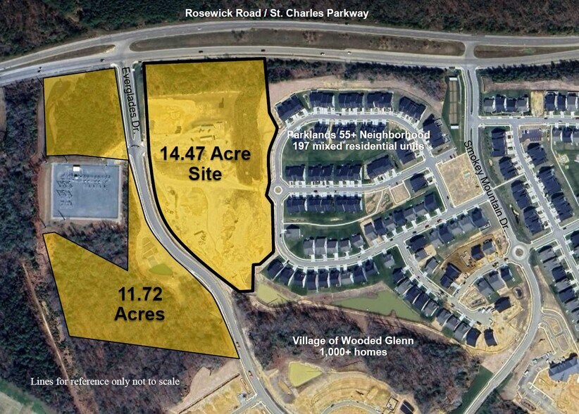 Primary Photo Of St. Charles Pky, White Plains Land For Sale