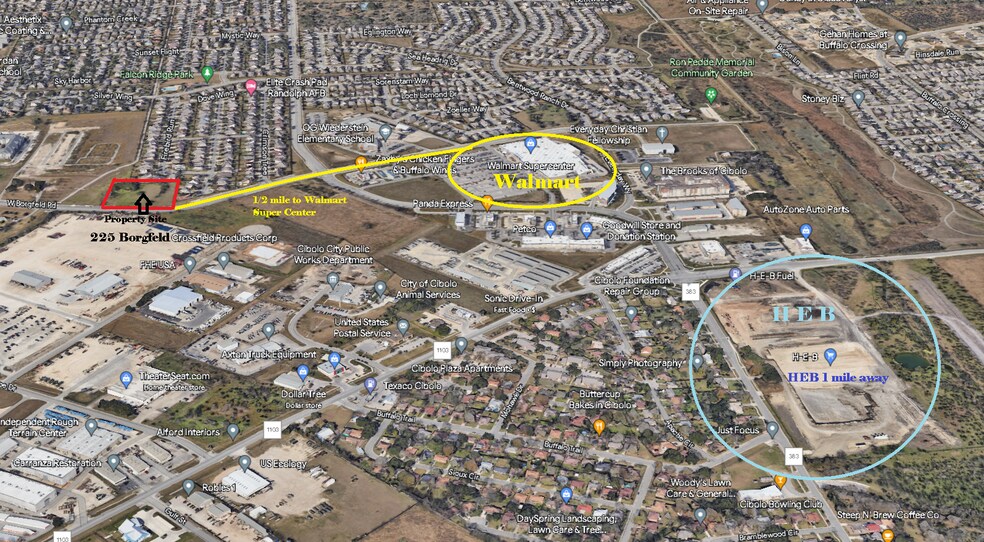 More Photos Of 225 W Borgfeld Rd, Cibolo Land For Sale