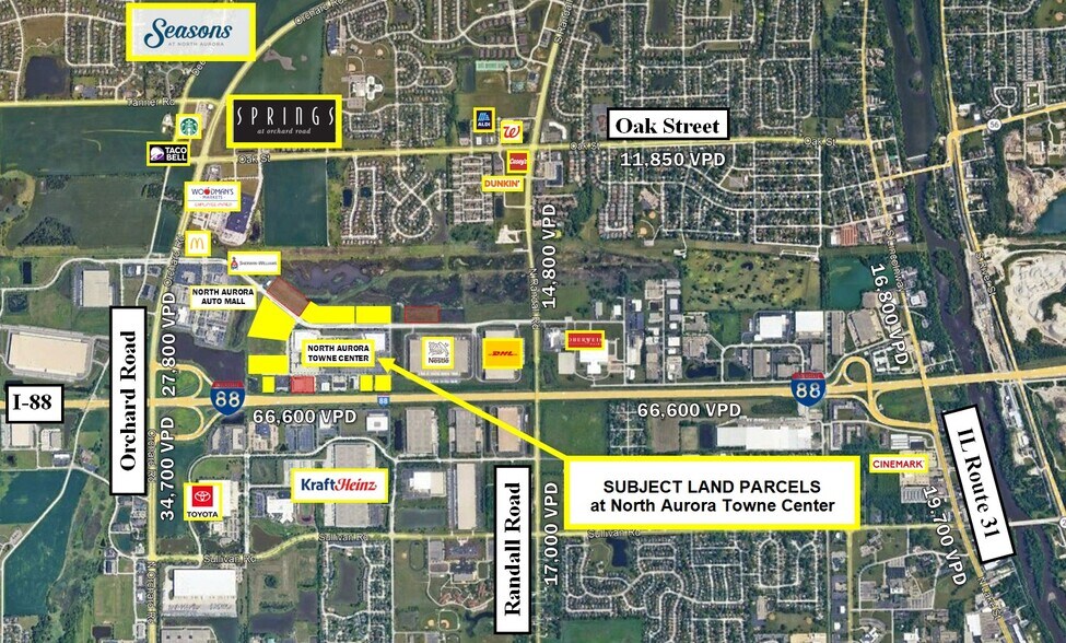 More Photos Of Orchard Gateway Boulevard, North Aurora Land For Sale